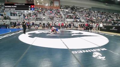 U23 Women - 59 lbs Cons. Round 1 - Katrina Kling, NJ vs Avery Mohr, ND