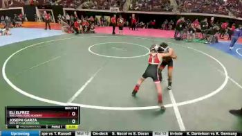 46 lbs Semifinal - Joseph Garza, Wesley Club Wrestling vs Eli Elfrez, Waco Wrestling Academy