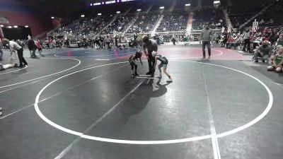 54 lbs Semifinal - EmmaJay Thibault, Bear Creek Jr. Wrestling vs Vivianne Tallman, Top Notch