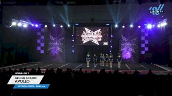 Genesis Athletix - Apollo [2025 L1 Youth - Small - A Day 1] 2025 JAMfest Cheer Super Nationals
