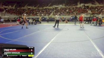 D4-144 lbs Cons. Round 3 - Trace Nielsen, St. Johns vs Andrew Gonzales, Globe