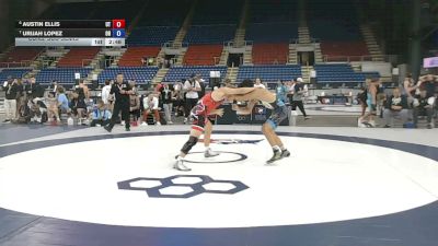 138 lbs Cons. Sub-semis - Austin Ellis, Utah vs Urijah Lopez, Ohio