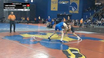 138 lbs Quarterfinal - Gino Schinina, St Peter Prepatory vs Blake Boyer, Kennett