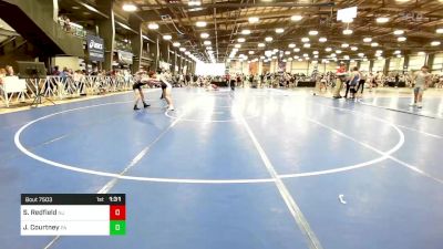 138 lbs Round Of 32 - Shawn Redfield, NJ vs Jacob Courtney, PA