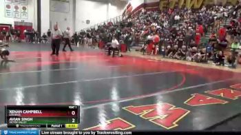 138 lbs Cons. Round 4 - Xenan Campbell, Los Osos vs Avian Singh, Victor Valley