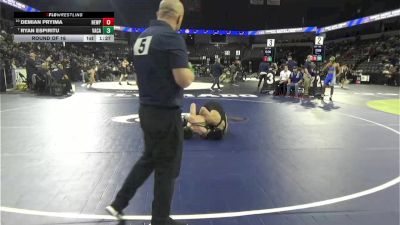 144 lbs Round Of 16 - Demian Pryima, Newport Harbor (SS) vs Ryan Espiritu, Vacaville (SJ)