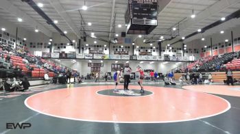 110 lbs Consi Of 8 #2 - Miel Rainey, Pryor MS Girls vs Ella Brunson, Hilldale