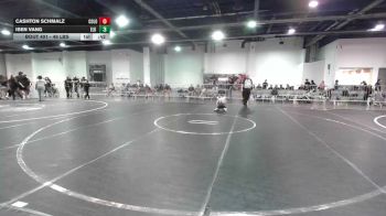 46 lbs Round Of 16 - Cashton Schmalz, Colorado Hammers vs Isen Vang, Elk Grove Wr Acd