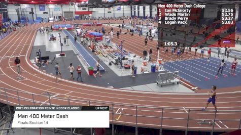 Men's 400m, Finals 14