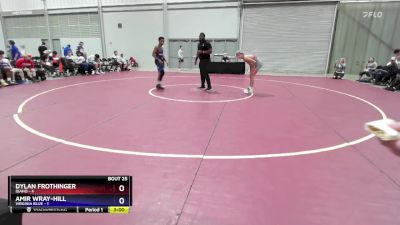 113 lbs 4th Wrestleback (16 Team) - Dylan Frothinger, Idaho vs Amir Wray-Hill, Virginia Blue