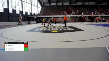 220 lbs Round 3 - Charles Walker, Joliet Central vs Matthew Schmitt, Dunlap High School