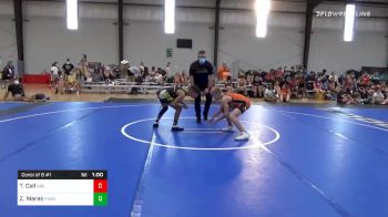 108 lbs Consolation - Tucker Cell, Abilene Kids WC vs Zion Mares, Pueblo County