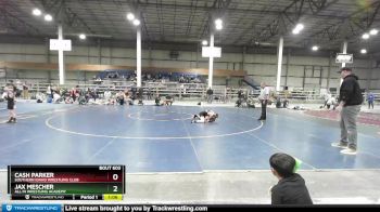 117 lbs Round 1 - Cash Parker, Southern Idaho Wrestling Club vs Jax Mescher, All In Wrestling Academy