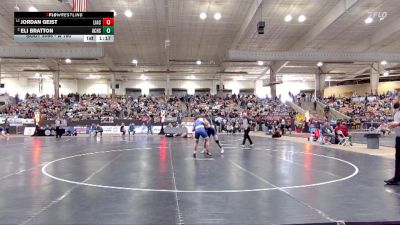 A 190 lbs Champ. Round 1 - Jordan Geist, Livingston Academy vs Eli Bratton, Anderson Co. High School