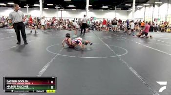 56 lbs Round 3 (8 Team) - Mason Falcone, Prestige Worldwide Boats vs Easton Doolen, U2 Upstate Uprising White