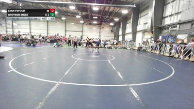 220 lbs Rr Rnd 2 - Evan Fevold, Team Arkansas - HSB vs Greyson Sikes, FZ Crew - HSB