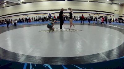 138 lbs Champ. Round 2 - Naomi Grummet, Albion College vs Siena Palmisciano, Baldwin Wallace University