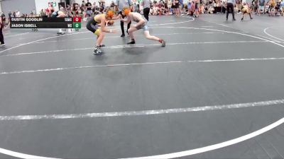 120 lbs Round 4 (6 Team) - Jason Isbell, Wrecking Crew vs Dustin Goodlin, TDWC