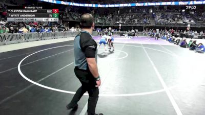 Champ. Round 1 - Clayton Pankratz, Parker vs Wyatt Anderson, Parkston