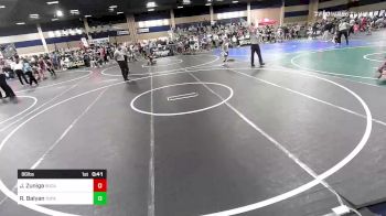 86 lbs Consolation - Jeremiah Zuniga, SoCal Grappling Club vs Rivaan Balyan, Topanga Wrestling/Beat The Streets LA