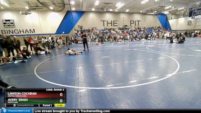 75 lbs Cons. Round 3 - Avery Singh, Westlake vs Lawson Cochran, Uintah Wrestling