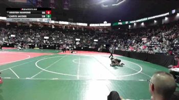 86 lbs Champ. Round 1 - Kristen Hawkins, Unattached vs Carys Jacobs, TOM2