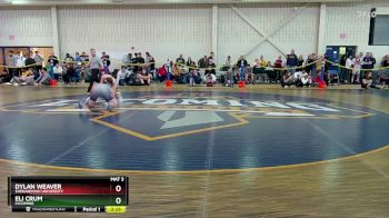 174 lbs Quarterfinal - Eli Crum, Lycoming vs Dylan Weaver, Shenandoah University