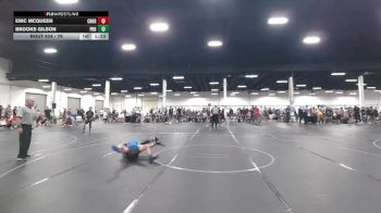 76 lbs Cons. Round 3 - Brooks Gilson, Darkhorse vs Eric McQueen, Central Bucks Red Raiders