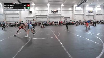 105 lbs Round 2 (8 Team) - Zeland Ponte, Wrecking Crew Black vs Ryan Mahar, Contenders WA Green