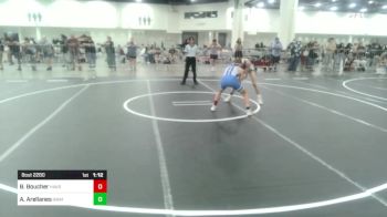 109 lbs Quarterfinal - Brady Boucher, Havre WC vs Abran Arellanes, Swat