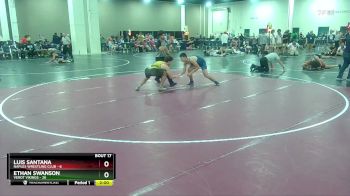 144 lbs Round 4 (10 Team) - Ethan Swanson, Verot Vikings vs Luis Santana, Naples Wrestling Club