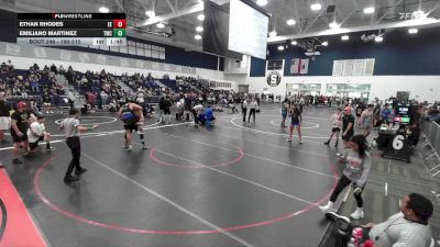 190-215 lbs 1st Place Match - Ethan Rhodes, Eastvale Elite vs Emiliano Martinez, Threshold Wrestling Club