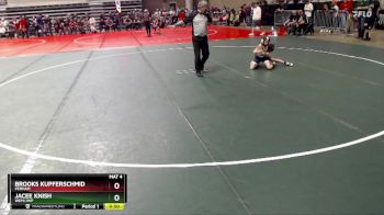 75 lbs Quarterfinal - Jacee Knish, WEM/JWP vs Brooks Kupferschmid, Perham