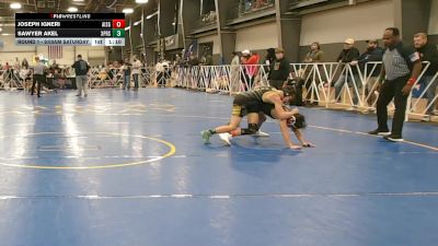 100 lbs Round 1 - 9:00am Saturday - Sawyer Akel, Terps XPress vs Joseph Igneri, All I See Is Gold