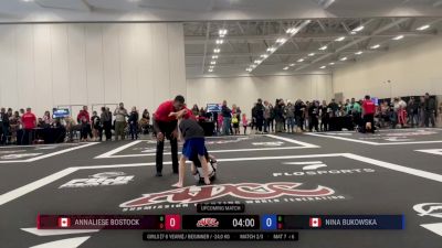 Annaliese Bostock vs Nina Bukowska 2025 ADCC Niagara Open