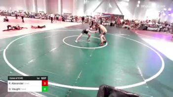 130 lbs Consi Of 8 #2 - Peyton Alexander, Camel Kids vs Owen Vaught, Team Veloquio