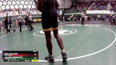 144 lbs Cons. Round 3 - Dominic Rodriguez, Clearview (Lorain) vs Diez Williams, Beachwood