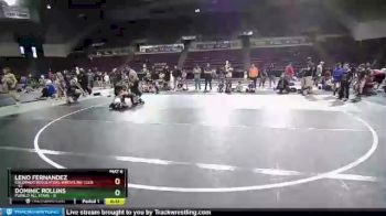 84 lbs Round 4 (10 Team) - Leno Fernandez, Colorado Regulators Wrestling Club vs Dominic Rollins, Pueblo All Stars