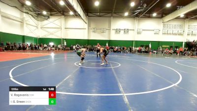 131 lbs Round Of 32 - Vasili Ragavanis, Commack vs Greg Green, Shenendehowa