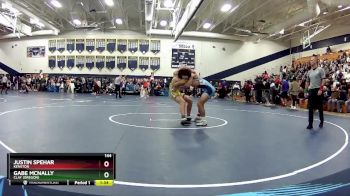 144 lbs Champ. Round 1 - Gabe McNally, Clay (Oregon) vs Justin Spehar, Kenston