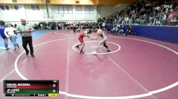 126 lbs Round 5 - MIGUEL BECERRA, Mogollon vs JP Lopez, Winslow