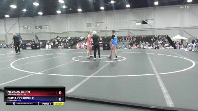 145 lbs Round 1 (16 Team) - Nevada Berry, Arkansas Red vs Emma Courville, Louisiana