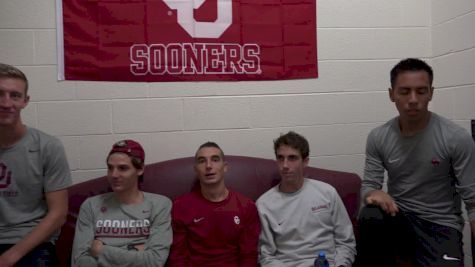 No. 18 Oklahoma men explain how to use each other in workouts