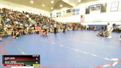 56 lbs Semifinal - Alex Leon, GWC vs Isaac Perez, Savage House Wrestling Club