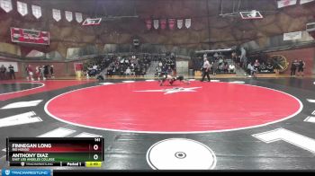 141 lbs Champ. Round 1 - Finnegan Long, Rio Hondo vs Anthony Diaz, East Los Angeles College