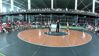 95 lbs Lillian McHam, Texas Blue vs Skylar Bain, Missouri