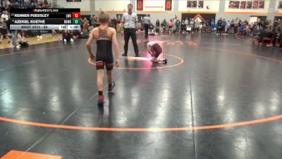 69 lbs Cons. Round 3 - Kennen Fuessley, Lynx Wrestling Club vs Azekiel Koethe, Big Game Wrestling Club