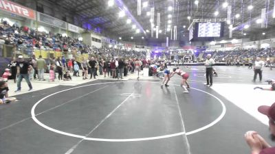 123 lbs Consi Of 8 #1 - Laynie McComack, Windsor Middle School vs Jael Kingsolver, Fort Lupton MS