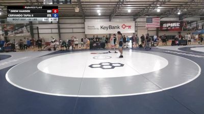 60 lbs Champ. Rd Of 32 - Drew Hansen, Michigan Wrestling Club vs Cervando Tapia II, Beat The Streets - Los Angeles