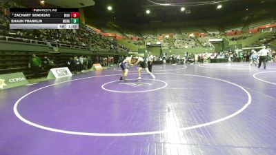 217 lbs Round Of 32 - Zachary Sendejas, Righetti vs Shaun Franklin, Monache